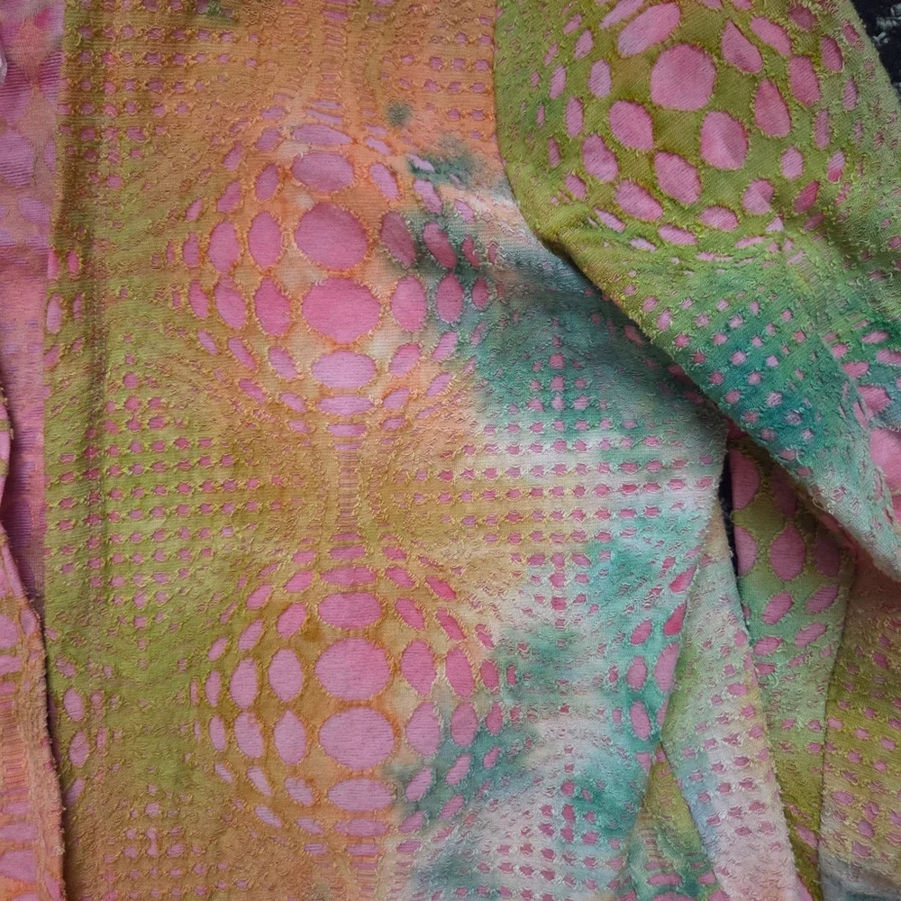 Love J Multicolor Long Knit Duster Cardigan Large - Picture 5 of 6